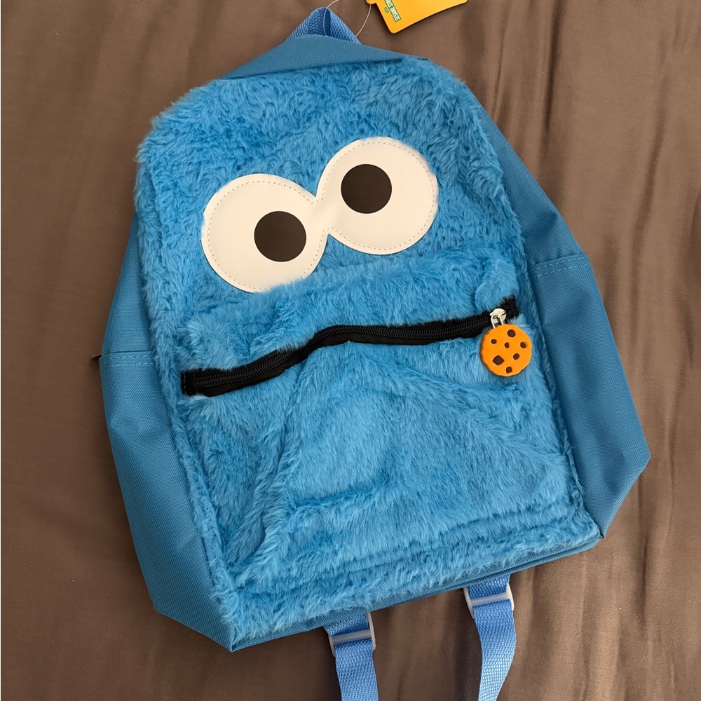 Sesame Street Cookie Monster Kids Backpack